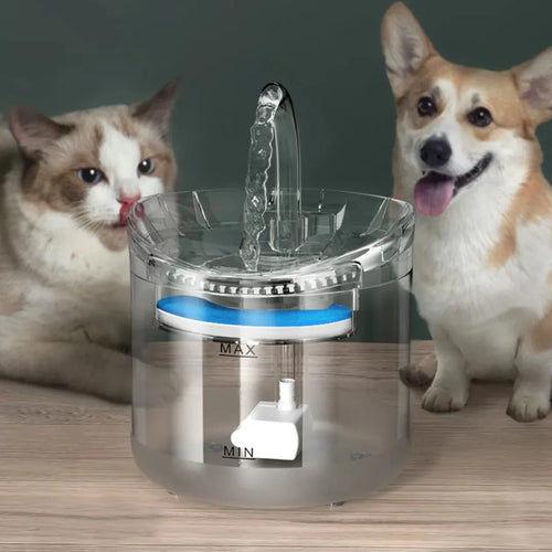 Bebedero Eléctrico Automático — Agua Fresca para tu Mascota